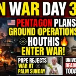 ईरान युद्ध दिन 31: पेंटागन का ज़मीनी ऑपरेशन प्लान, हूती युद्ध में कूदे, Pope ने युद्ध को ठुकराया .