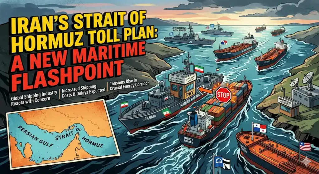 Iran's Strait of Hormuz Toll Plan: A New Maritime Flashpoint ,iran war