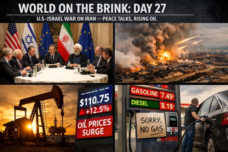 "World on the Brink : Day 27 Over 1,750 Dead in Iran "