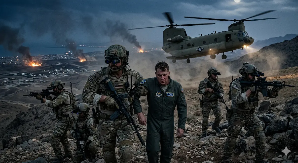 We Got him - US MILITARY MOST DARING RESCUE