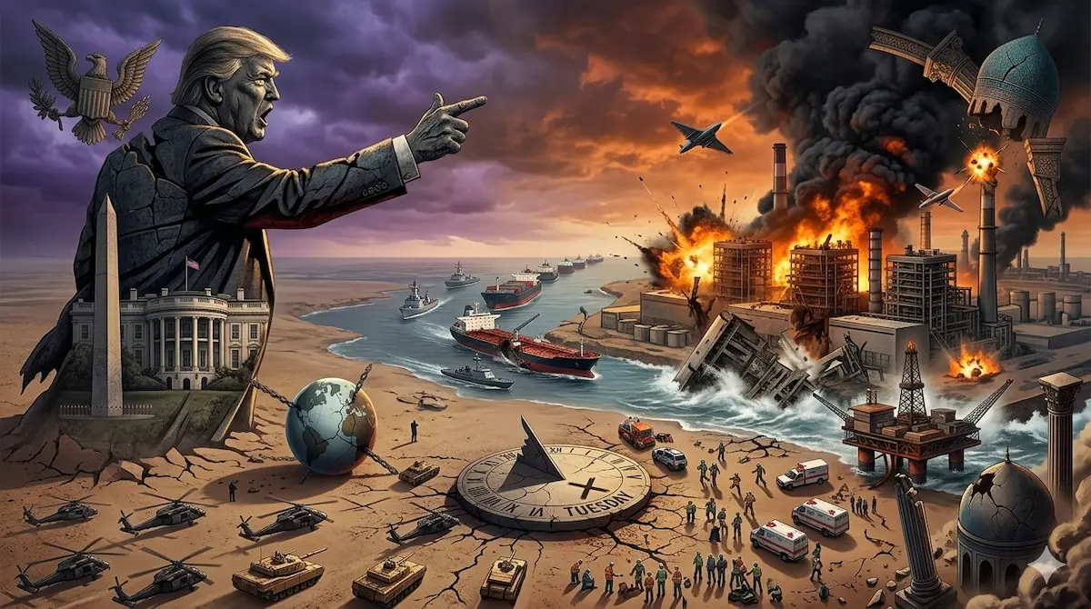 Trump ultimatum says Tuesday is a Power plant day