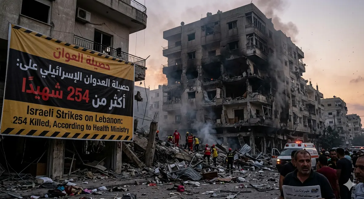 Israel Strikes Lebanon: 254 Killed as Iran Declares Israel-Iran Peace Talks 'Unreasonable