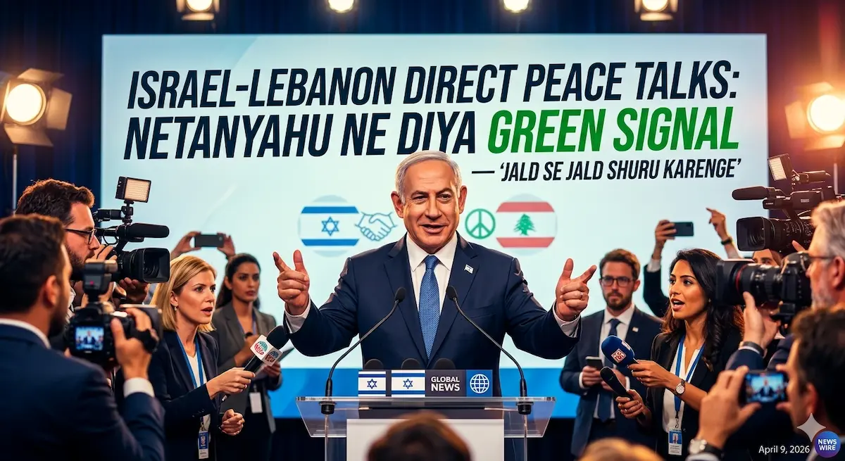 Israel-Lebanon Direct Peace Talks: Netanyahu Ne Diya Green Signal — "Jald Se Jald Shuru Karenge