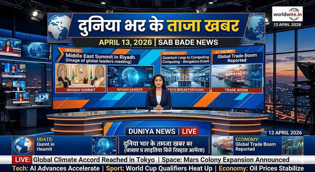 Khabar taaza aj ki april 13 2026. Khabar world ki