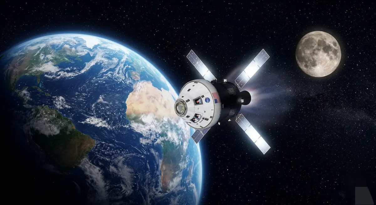 NASA's Artemis II We Choose the Moon': Artemis II Crew Leaves Earth Orbit After Successful Engine Burn 1 Artemiss II Mission