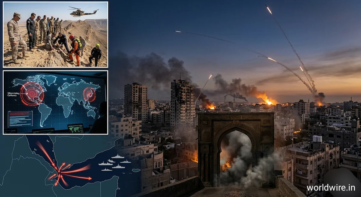Iran War Day 37 β Easter Sunday: "Gates of Hell" Warning, Iran Targets Google & Apple, Missing Pilot Search On , Bab el-Mandeb Threat, April 6 Deadline Tomorrow 1 Iran war Day 37 highlights