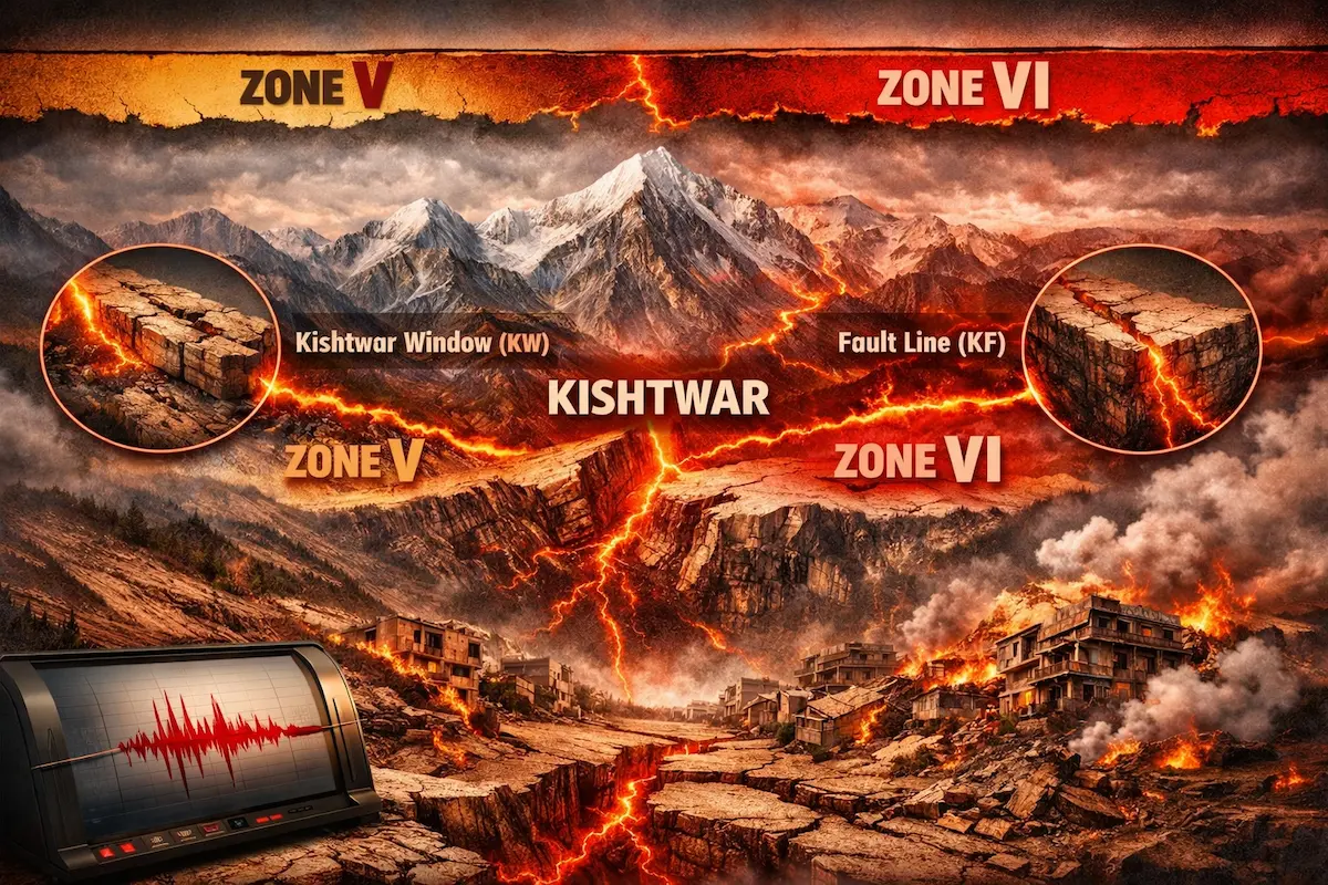 Earthquake high risk zone kishtwar